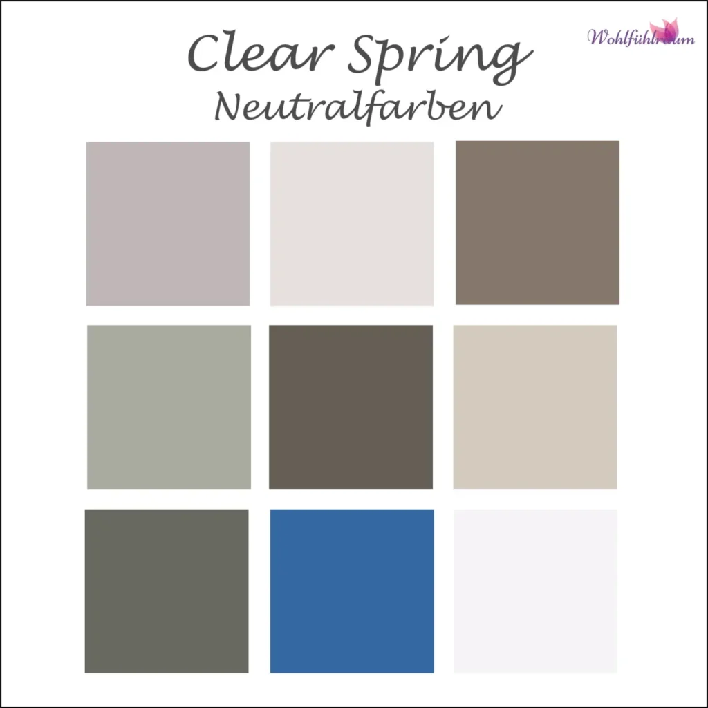 Clear Spring Neutrale Farben
