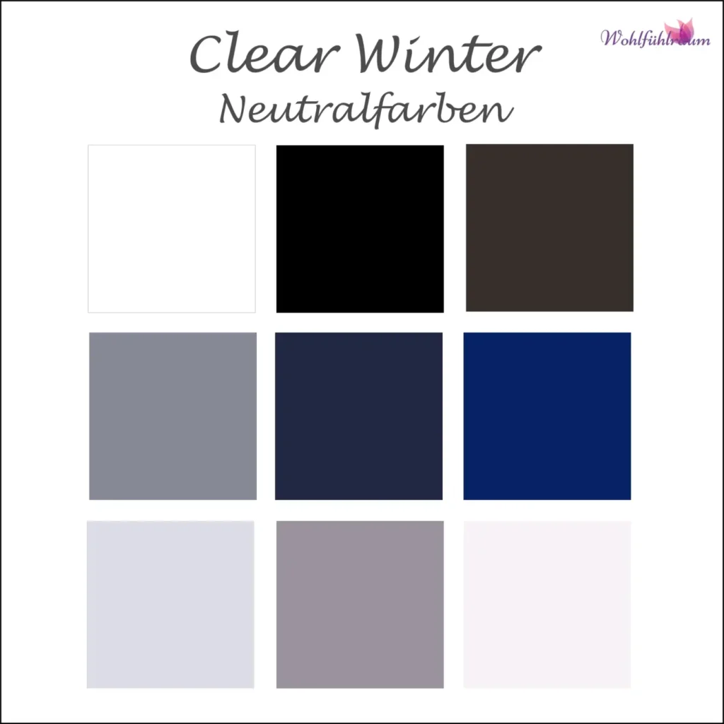 Clear Winter Neutrale Farben