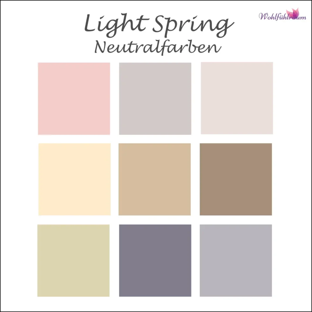 Light Spring Neutrale Farben