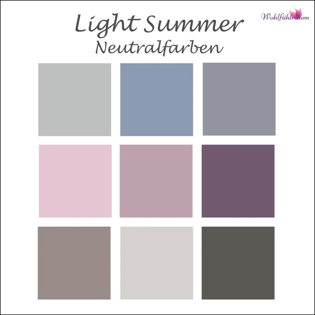 Light Summer Neutrale Farben