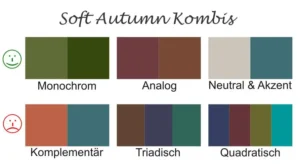 Soft Autumn Kleidung Kombinationen