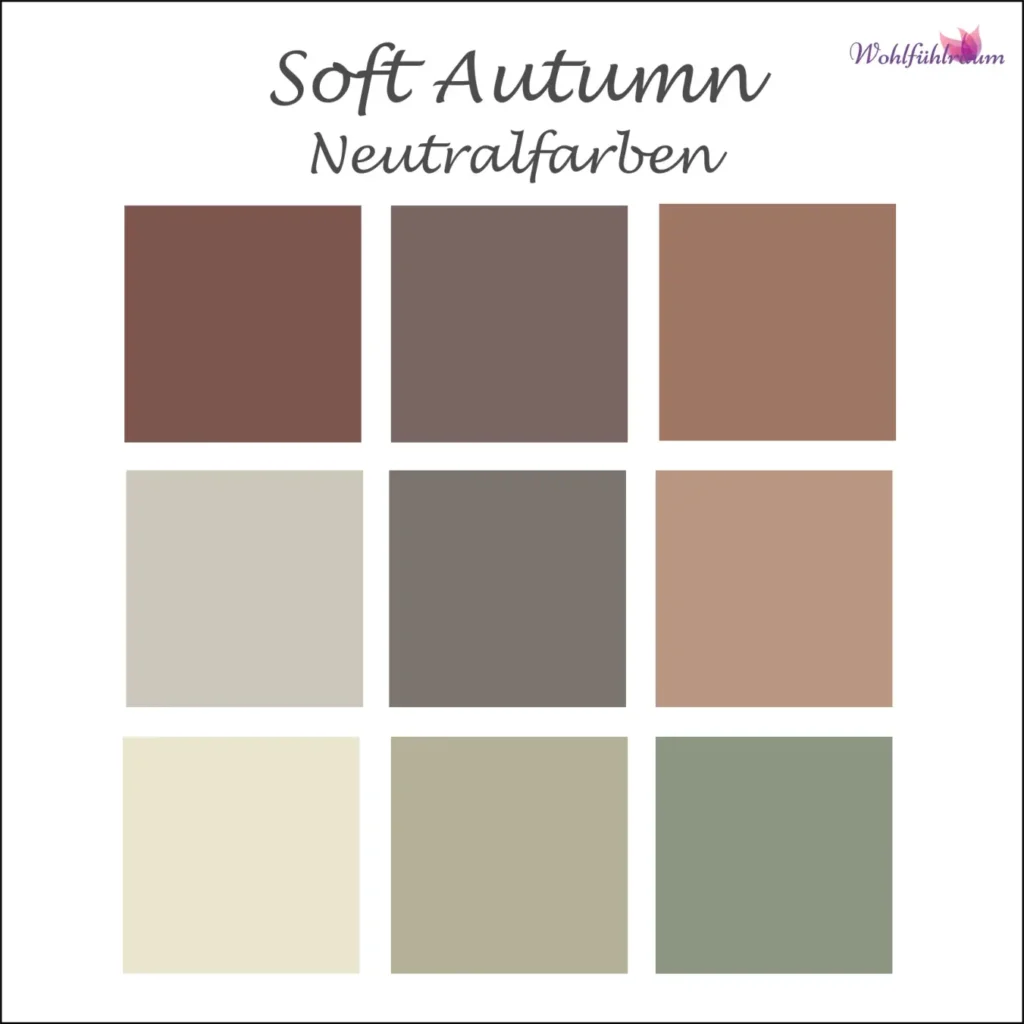 Soft Autumn Neutrale Farben