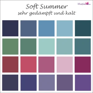 Farbtyp Soft Summer Farben