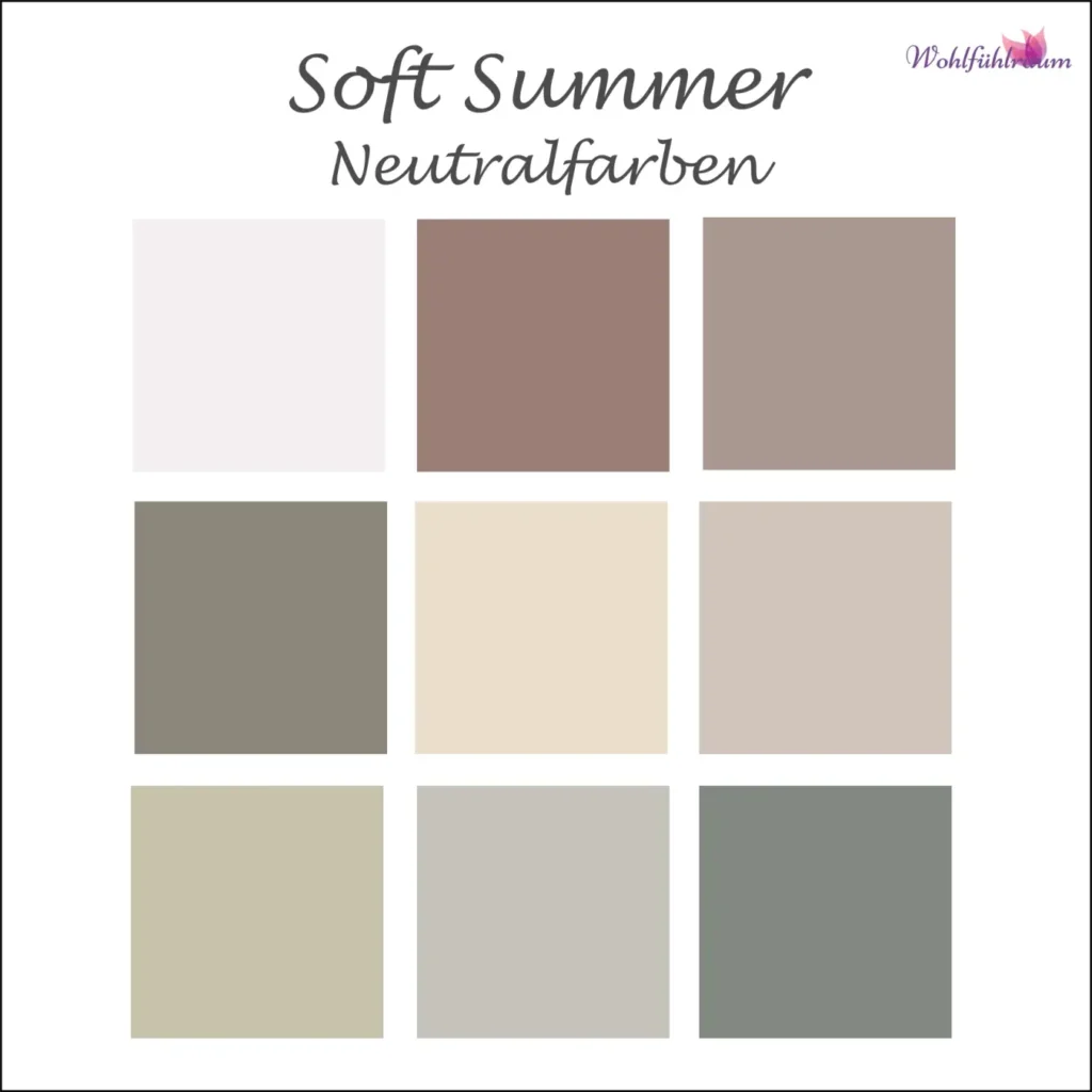 Soft Summer Neutrale Farben