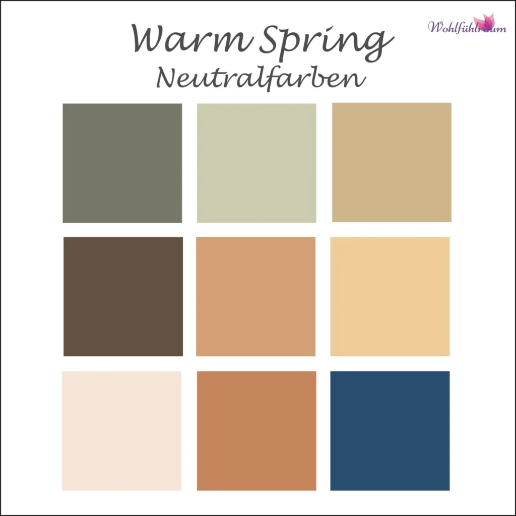 Warm Spring Neutrale Farben