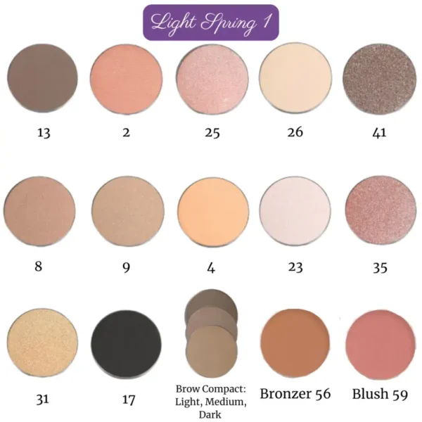 Light Spring Make-up Palette 1